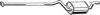 FORD 1349857 Middle Silencer